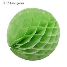 Load image into Gallery viewer, 5pcs/lot 10/15cm Decorative Paper Honeycomb Ball Pastel Flower Wedding Kid Birthday Party Decoration Baby Shower Supplies8Z