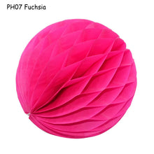 Load image into Gallery viewer, 5pcs/lot 10/15cm Decorative Paper Honeycomb Ball Pastel Flower Wedding Kid Birthday Party Decoration Baby Shower Supplies8Z
