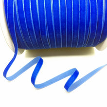 Load image into Gallery viewer, 5 Yards 3/8&quot;(10mm) Velvet Ribbon Wedding Party Decoration Handmade  Gift Wrapping Hair Bows DIY Christmas