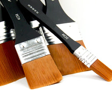 Load image into Gallery viewer, DIY Paint Brush Nylon Hair painting art brush Easy To Clean wooden cleaning brush