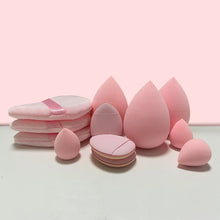 Load image into Gallery viewer, 12pcs Small, medium and large combination set Makeup Puff Essential for beginners