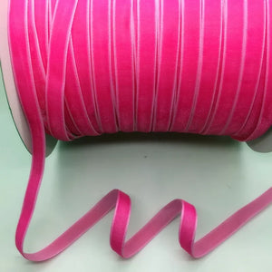 5 Yards 3/8"(10mm) Velvet Ribbon Wedding Party Decoration Handmade  Gift Wrapping Hair Bows DIY Christmas