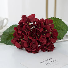 Load image into Gallery viewer, Artificial Flowers Cheap Silk Hydrangea Bride Bouquet Wedding Home New Year Decoration Accessories for Vase Plants Arrangement