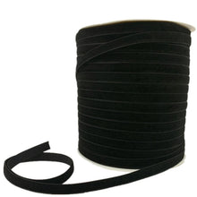 Load image into Gallery viewer, Free shipping 5 yards 3/8 &quot;10mm Khaki Glitter Velvet Ribbon Headband Clips Bow Decoration #RS-20