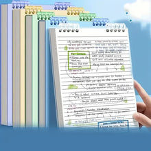 Load image into Gallery viewer, A5 60 Sheets Thick Notebook Spiral Binding Loose-leaf Notebooks with Lines Pages for Students School Office Stationery Supplies