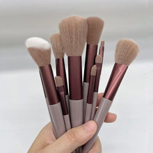 Load image into Gallery viewer, 13 PCS Makeup Brushes Set Eye Shadow Foundation Women Cosmetic Brush Eyeshadow Blush Beauty Soft Make Up Tools Bag