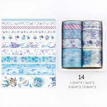 Load image into Gallery viewer, Mr Paper 26 Designs 10pcs/box Cute Cartoon Animals Washi Tapes Scrapbooking DIY Deco Creative Japanese Kawaii Masking Tapes