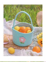 Load image into Gallery viewer, Easter Spring Rattan Storage Picnic Fruit Hanging Woven Basket