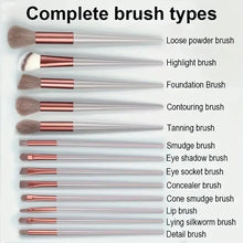 Load image into Gallery viewer, Makeup Brush Set Soft Fluffy Professiona Cosmetic Foundation Powder Eyeshadow Kabuki Blending Make Up Brush Beauty Tool Makeup