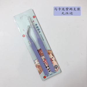 Sharkbang BOBO 2PCS Tweezers Scrapbook Sticker Washi Tape Picking Multi-Tool Stationery DIY Junk Journal Album School Supplies