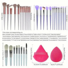 Load image into Gallery viewer, Makeup Brush Set Soft Fluffy Professiona Cosmetic Foundation Powder Eyeshadow Kabuki Blending Make Up Brush Beauty Tool Makeup