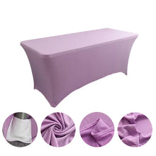 Load image into Gallery viewer, Table Cloth Wedding Decoration Stretch Banquet Table Cover Rectangle Hotel Birthday Party Meeting Room Nice Design