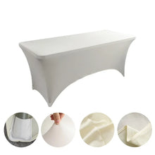 Load image into Gallery viewer, Table Cloth Wedding Decoration Stretch Banquet Table Cover Rectangle Hotel Birthday Party Meeting Room Nice Design