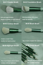 Load image into Gallery viewer, 13 PCS Makeup Brushes Set Eye Shadow Foundation Women Cosmetic Brush Eyeshadow Blush Beauty Soft Make Up Tools Bag