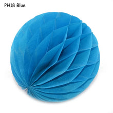 Load image into Gallery viewer, 5pcs/lot 10/15cm Decorative Paper Honeycomb Ball Pastel Flower Wedding Kid Birthday Party Decoration Baby Shower Supplies8Z