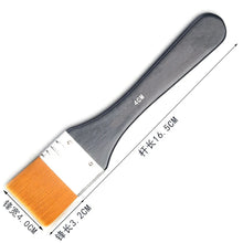 Load image into Gallery viewer, DIY Paint Brush Nylon Hair painting art brush Easy To Clean wooden cleaning brush