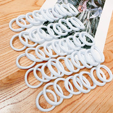 Load image into Gallery viewer, 50/100pcs Black Hair Bands for Women Girls Hairband High Elastic Rubber Band Hair Ties Ponytail Holder Scrunchies Accessorie