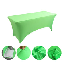 Load image into Gallery viewer, Table Cloth Wedding Decoration Stretch Banquet Table Cover Rectangle Hotel Birthday Party Meeting Room Nice Design