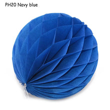 Load image into Gallery viewer, 5pcs/lot 10/15cm Decorative Paper Honeycomb Ball Pastel Flower Wedding Kid Birthday Party Decoration Baby Shower Supplies8Z