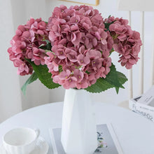 Load image into Gallery viewer, Artificial Flowers Cheap Silk Hydrangea Bride Bouquet Wedding Home New Year Decoration Accessories for Vase Plants Arrangement
