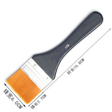 Load image into Gallery viewer, DIY Paint Brush Nylon Hair painting art brush Easy To Clean wooden cleaning brush