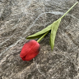 5PCS 32CM Soft Adhesive Tulip Artificial Flower Home Model Room Decoration Tulip Wedding Hotel Decoration Flower