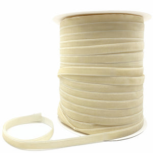 Free shipping 5 yards 3/8 "10mm Khaki Glitter Velvet Ribbon Headband Clips Bow Decoration #RS-20