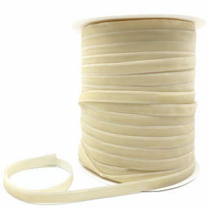 Free shipping 5 yards 3/8 "10mm Khaki Glitter Velvet Ribbon Headband Clips Bow Decoration #RS-20