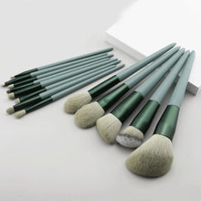 Load image into Gallery viewer, 13 PCS Makeup Brushes Set Eye Shadow Foundation Women Cosmetic Brush Eyeshadow Blush Beauty Soft Make Up Tools Bag