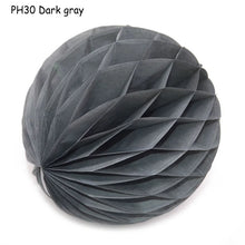 Load image into Gallery viewer, 5pcs/lot 10/15cm Decorative Paper Honeycomb Ball Pastel Flower Wedding Kid Birthday Party Decoration Baby Shower Supplies8Z