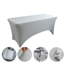 Load image into Gallery viewer, Table Cloth Wedding Decoration Stretch Banquet Table Cover Rectangle Hotel Birthday Party Meeting Room Nice Design