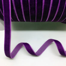 Load image into Gallery viewer, 5 Yards 3/8&quot;(10mm) Velvet Ribbon Wedding Party Decoration Handmade  Gift Wrapping Hair Bows DIY Christmas