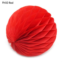 Load image into Gallery viewer, 5pcs/lot 10/15cm Decorative Paper Honeycomb Ball Pastel Flower Wedding Kid Birthday Party Decoration Baby Shower Supplies8Z