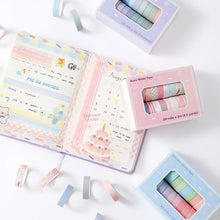 Load image into Gallery viewer, 20 rolls Washi Tape Set Simple Thin Masking Tape For DIY Arts Crafts Gift Wrapping Journaling Scrapbooking Labeling Coding Deco