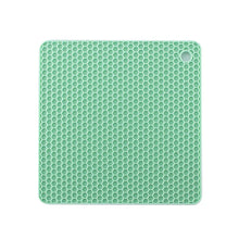Load image into Gallery viewer, 7-inch Silicone Pot Holder, Trivet Mat, jar Opener, spoon Rest  Non Slip, Flexible, Durable, Heat Resistant Hot Pads Thicker