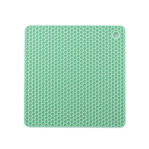 7-inch Silicone Pot Holder, Trivet Mat, jar Opener, spoon Rest  Non Slip, Flexible, Durable, Heat Resistant Hot Pads Thicker