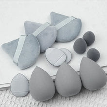 Load image into Gallery viewer, 12pcs Small, medium and large combination set Makeup Puff Essential for beginners