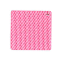 Load image into Gallery viewer, 7-inch Silicone Pot Holder, Trivet Mat, jar Opener, spoon Rest  Non Slip, Flexible, Durable, Heat Resistant Hot Pads Thicker
