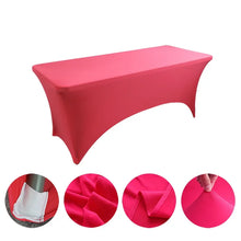 Load image into Gallery viewer, Table Cloth Wedding Decoration Stretch Banquet Table Cover Rectangle Hotel Birthday Party Meeting Room Nice Design