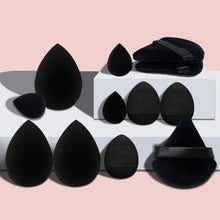 Load image into Gallery viewer, 12pcs Small, medium and large combination set Makeup Puff Essential for beginners