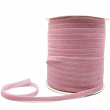 Load image into Gallery viewer, Free shipping 5 yards 3/8 &quot;10mm Khaki Glitter Velvet Ribbon Headband Clips Bow Decoration #RS-20