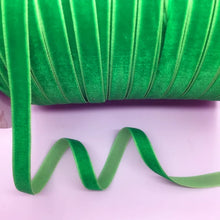 Load image into Gallery viewer, 5 Yards 3/8&quot;(10mm) Velvet Ribbon Wedding Party Decoration Handmade  Gift Wrapping Hair Bows DIY Christmas