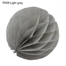 Load image into Gallery viewer, 5pcs/lot 10/15cm Decorative Paper Honeycomb Ball Pastel Flower Wedding Kid Birthday Party Decoration Baby Shower Supplies8Z