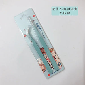 Sharkbang BOBO 2PCS Tweezers Scrapbook Sticker Washi Tape Picking Multi-Tool Stationery DIY Junk Journal Album School Supplies
