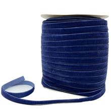 Load image into Gallery viewer, Free shipping 5 yards 3/8 &quot;10mm Khaki Glitter Velvet Ribbon Headband Clips Bow Decoration #RS-20