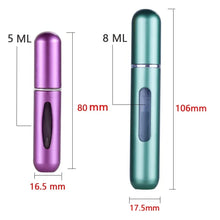 Load image into Gallery viewer, Refillable Mini Perfume Bottle Portable Cosmetic Bottle Spray Bottle Atomizer Spray Container Travel Refillable Bottles 8ml /5ml