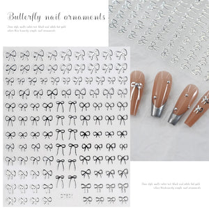 1pcs 3D Bronzing Gold Love Heart Nail Art Stickers Y2K Holographic Stars Sun Sliders Starlight DIY Decals Manicure Decoration