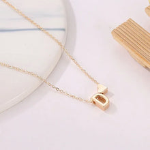 Load image into Gallery viewer, SUMENG Fashion Tiny Heart Dainty Initial Necklace Gold Silver Color Letter Name Choker  For Women Pendant Jewelry Gift
