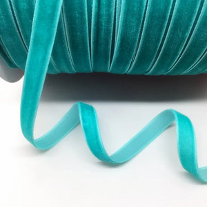 5 Yards 3/8"(10mm) Velvet Ribbon Wedding Party Decoration Handmade  Gift Wrapping Hair Bows DIY Christmas