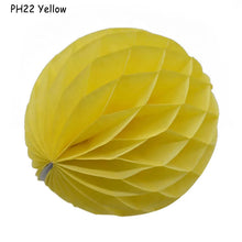 Load image into Gallery viewer, 5pcs/lot 10/15cm Decorative Paper Honeycomb Ball Pastel Flower Wedding Kid Birthday Party Decoration Baby Shower Supplies8Z
